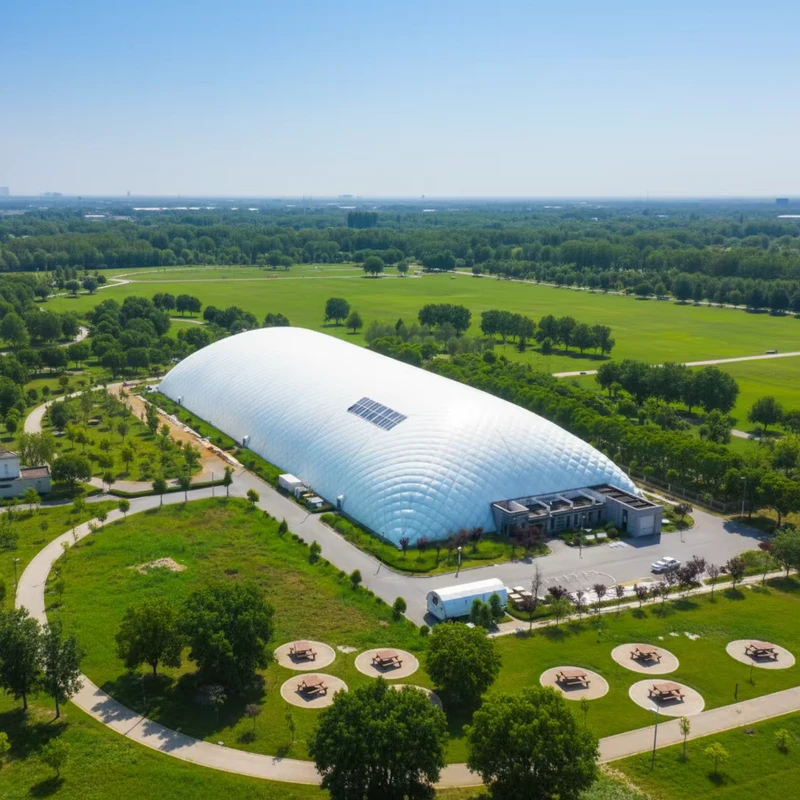 Optimal Performance Sports Air Domes Inflatable Four season Triple Layer Waterproof Tennis Court Stadium Hall Bubble