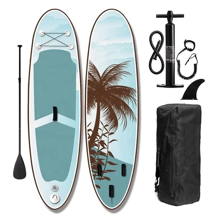 Tabla de Paddle Inflable de Alta Gama de Fábrica Original Sup Tabla de Surf Doble Capa Race Duradera ISUP para Adultos