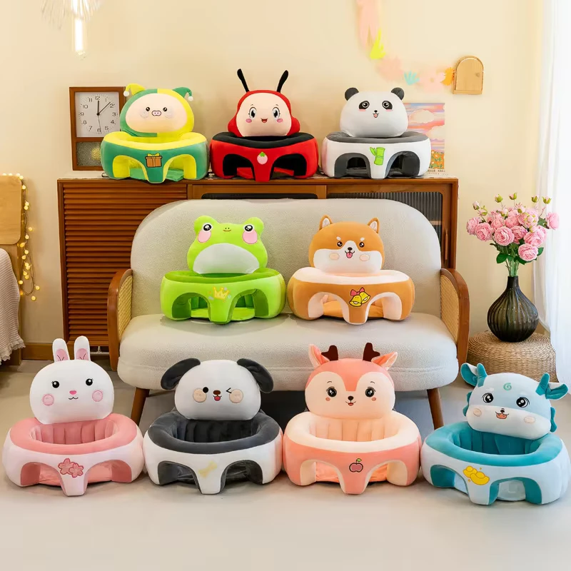 Perlengkapan Bayi Lainnya Penutup Tanpa Isian Kursi Duduk Anak Kursi Santai Inflatable Sofa Makan Anak Kursi Belajar Duduk Penutup Sofa Bayi