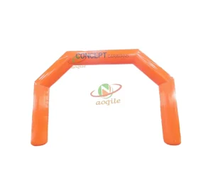 Outdoor Advertising Inflatable Entrance Archway Double Legs Race Start Finish Line Gate Balloon Arch for Event