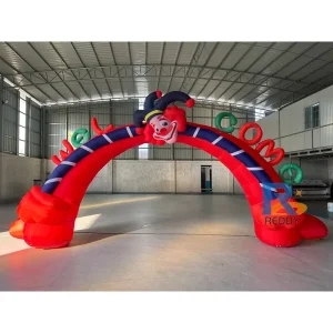 Outdoor Advertising Inflatable Entrance Archway Double Legs Race Start Finish Line Gate Balloon Arch for Event