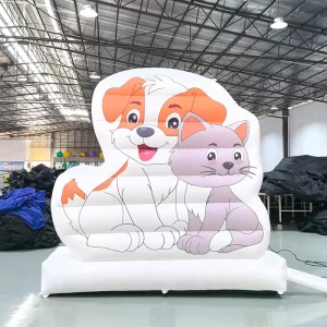 Outdoor Advertising Inflatable Flat Logo Signboard Wall Decoration Custom Giant Billboard Inflatable Logo for Commercial Event