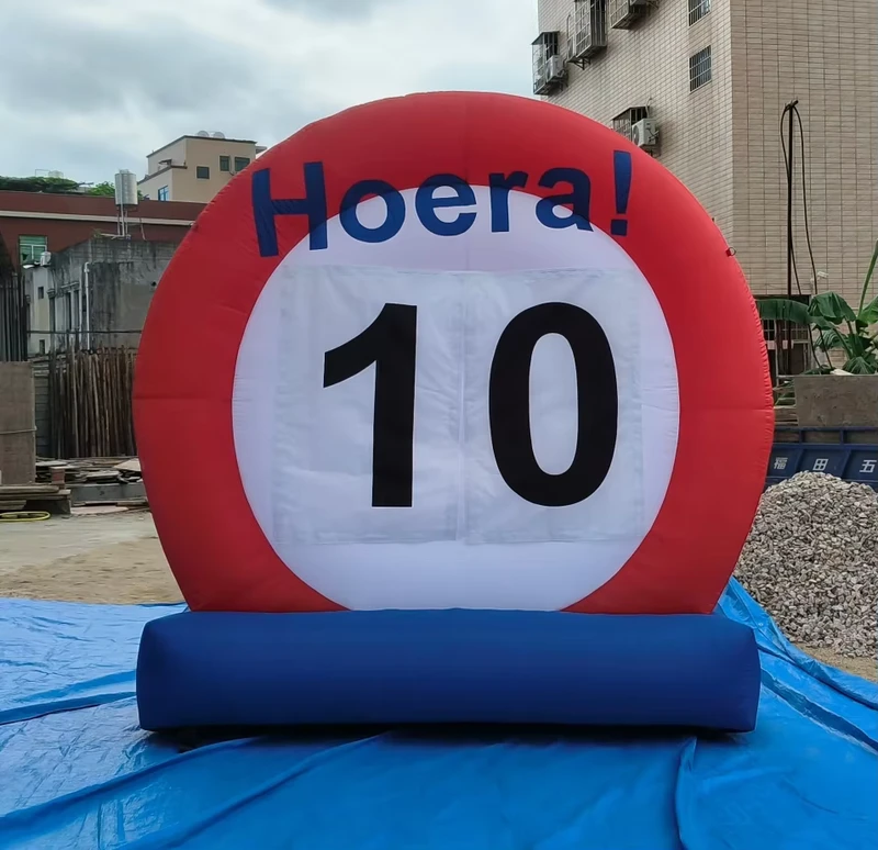 Outdoor Advertising Promotion 3d Logo Printing Brand Giant Inflatable Billboard Inflatable Sign Advertising Equipment Inflatable