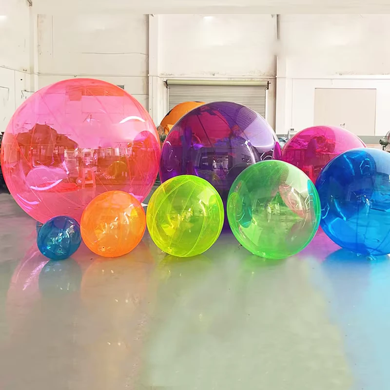 Bola Grande Transparente de PVC Inflável para Decoração de Festa