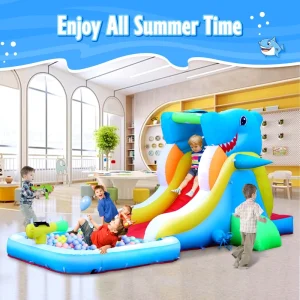 Outdoor Bouncing Castle for Kids Trampoline Inflatable Bouncy House Water Slide Inflatable Trampoline