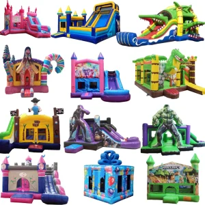 Outdoor Bouncy Jumper Castle Combo Inflatable Adult Bouncer PVC Traditional Jumping Castle Bounce House Inflatable with Blower