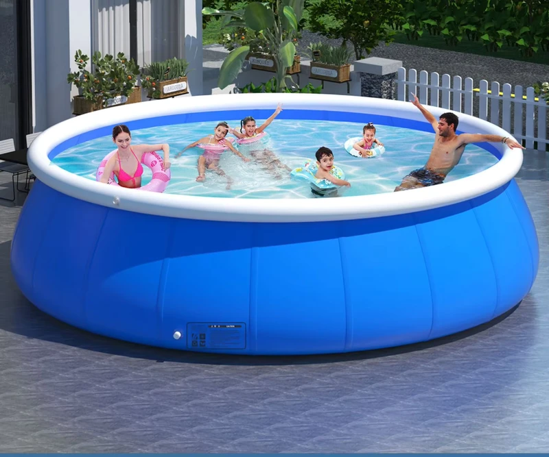 Kolam Renang Inflatable Berbentuk Kupu-Kupu Besar untuk Orang Dewasa dan Anak-Anak, Aksesori Kolam