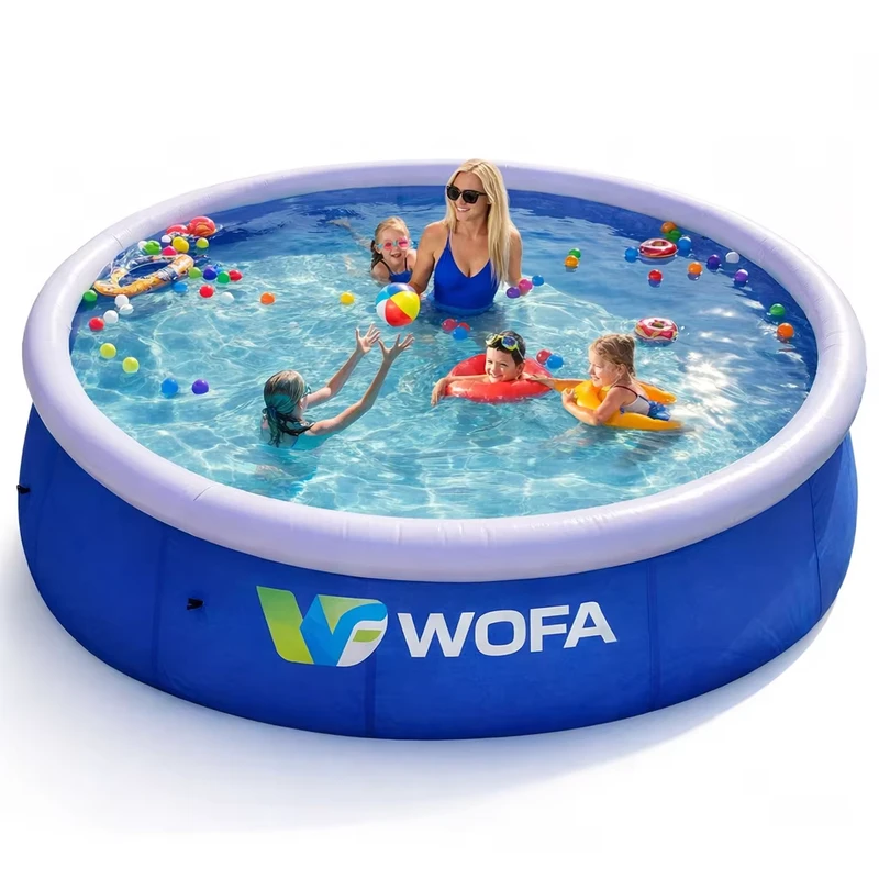 Outdoor Butterfly Shaped and Round PVC Inflatable Swimming Pool for Adults and Children Large Water Play Wading Pool