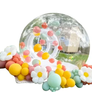 Outdoor Camouflage Four-Season Eco-Friendly Balloon Party Ideas Commercial Transparent Dome Tent Inflatable Bubble