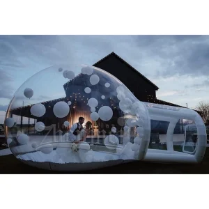 Outdoor Camping Bubble Tent PVC Clear Transparent Igloo Dome Tent for Events Weddings Parties Outdoor Advertising Inflatables