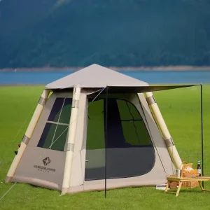 Outdoor Camping Fully Automatic Waterproof Inflatable Tent Thickened Heavy Rain Gear