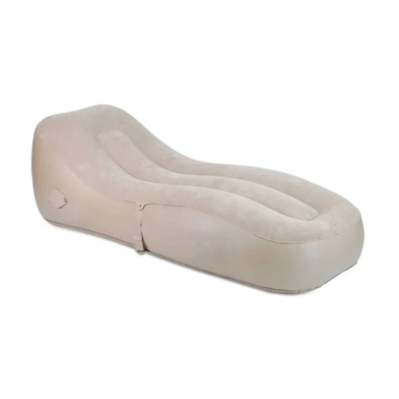Sofá inflável portátil para camping, cama de sofá inflável individual