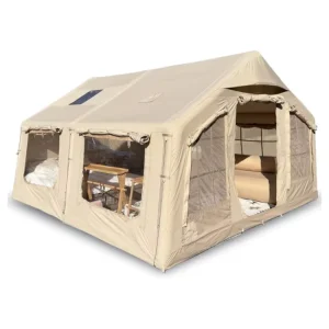 Outdoor Camping Inflatable Tents 6 Persons Customized Luxury Waterproof Inflatable Tent