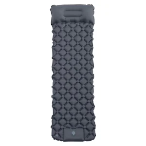 Outdoor Camping Picnic Mat Inflatable Pad Portable Travel Air Mattress with Built-in Pump