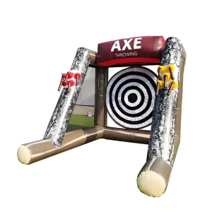 Outdoor Carnival Sport Games Small Axe Throwing Inflatable Bouncer Games