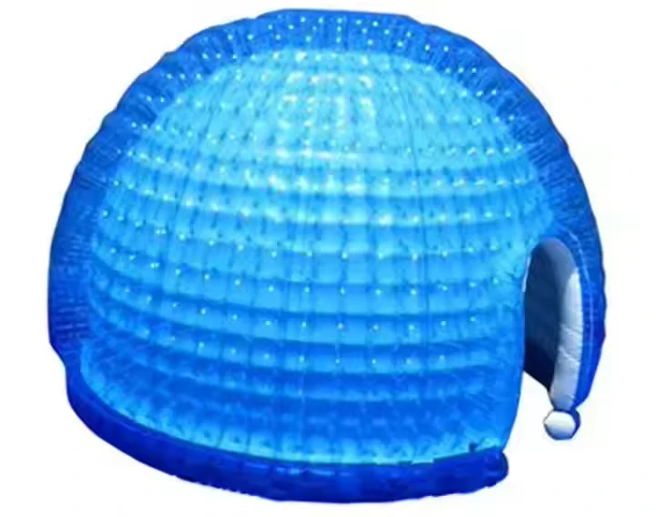 Tenda Inflável Transparente Bolha para Exterior
