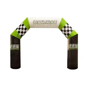 Outdoor Colorful Advertising Inflatable Run Race Arch Full Printing Color Start and Finish Gateway Inflatable Arch for Event