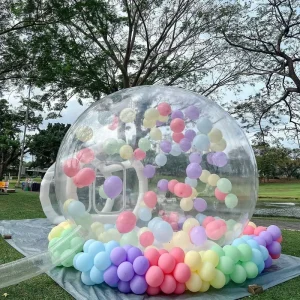 Outdoor Commercial Grade PVC Inflatable Bubble Tents Kids Transparent Bubble House Adults Flying Balloon Party Event