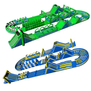 Outdoor Commercial Inflatable Obstacle Course for Kids