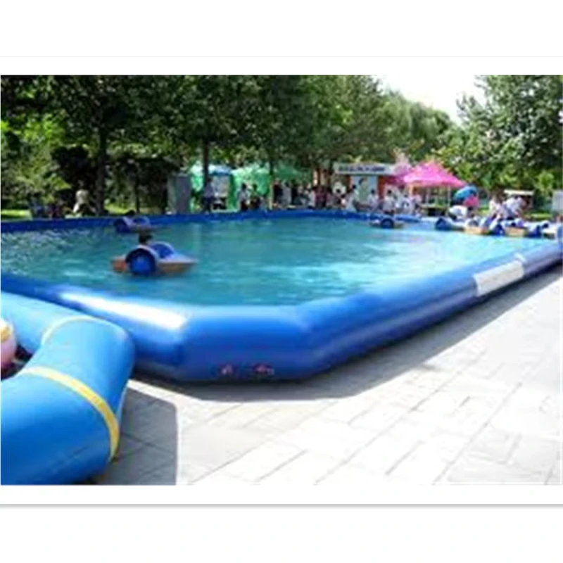 Piscine gonflable portable commerciale extérieure