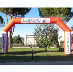 Outdoor Custom Advertising Air Sealed Finished Inflatable Start Arch for Water Event