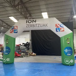Outdoor Customized Advertising Inflatable Green Arch