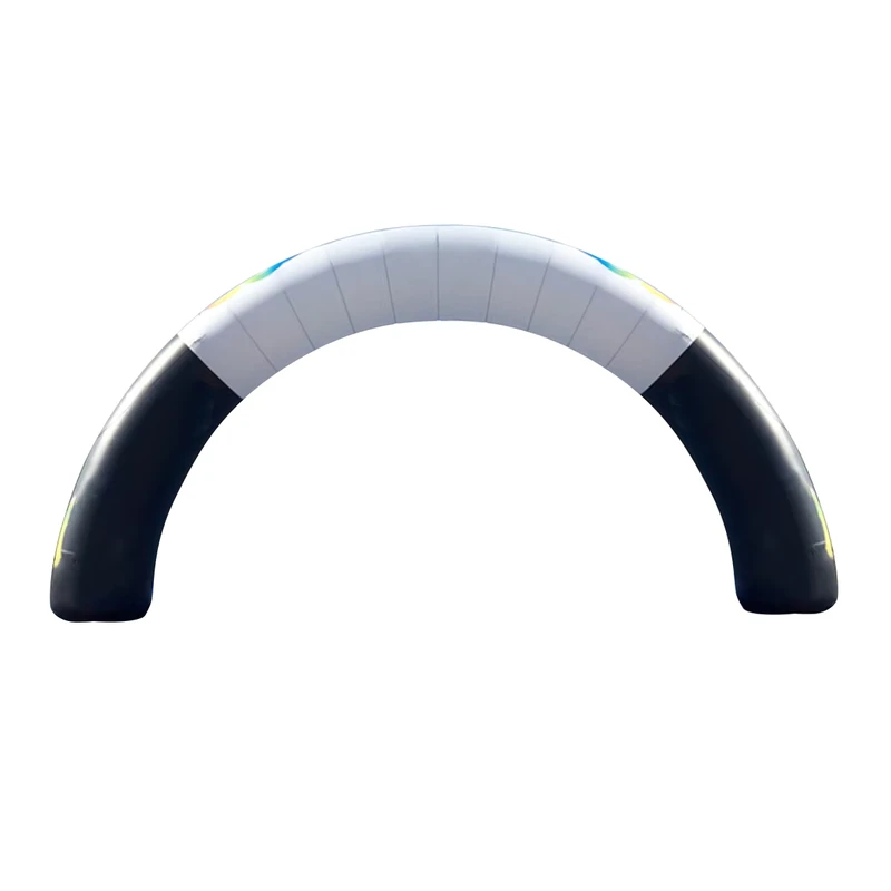 Outdoor Customized PVC Material Portable Silk Screen Printed Advertising Inflatable Arch for Trade Show Event Promotion