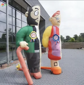 Outdoor Decoration Inflatable Woman Cartoon Balloon for Beer Ad