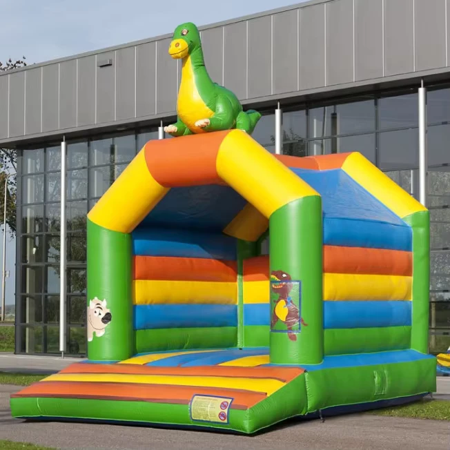 Aufblasbares Dinosaurier-Hüpfburg für Kinder