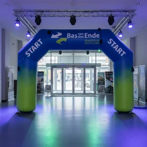 Outdoor Event Custom Print Advertising Sport Inflatable Arch With Logo