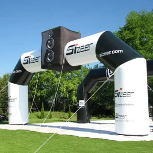Outdoor Event Inflatable Archway Custom Logo Advertising Air Arch for Marathon Sports Promotion