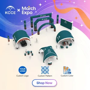 Outdoor Events Advertising Inflatables Custom Blow up Inflatable Exhibition Tent with Air Pump for Trade Show