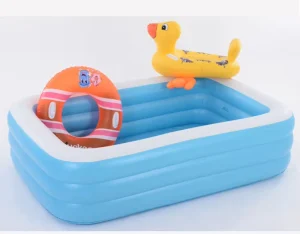 Outdoor Garden Indoor Above Ground PVC Plastic Foldable Portable Pool Inflatable Swimming Pool Adult Kids Family Large