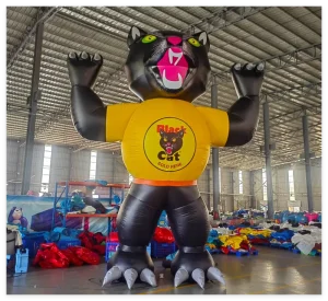 Outdoor Giant Advertising Customized Inflables De Publicidad Blow Up Cartoon Characters Mascots Air Balloon Inflatable Cat Model