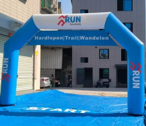 Arco Gonfiabile Personalizzato per Eventi Sportivi, Ingresso per Pubblicità