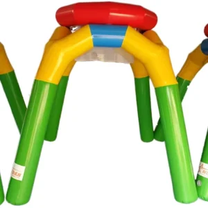 Gioco di tiro al bersaglio con canestro da basket gonfiabile gigante per bambini e adulti