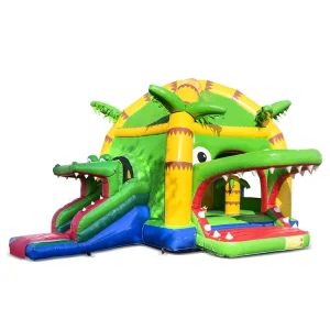Outdoor Giant Inflatable Bouncer Combo with Slide Bouncy House