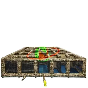 Outdoor Giant Inflatable Obstacle Course Labyrinth Maze Game PVC Material CE Certified for Commercial Use Adults and Kids