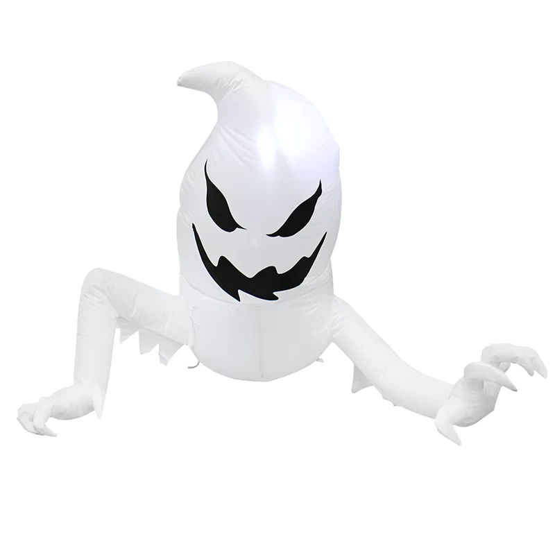 Outdoor Halloween Inflatable Decorations Ghost Bar Haunted House for Courtyard Lawn Parties LED Glowing Horrific Factory