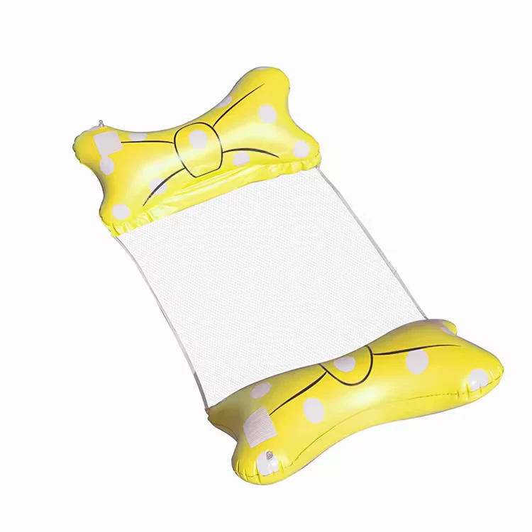 Aufblasbare PVC-Hängematte Pool Float Wasserliege für Erwachsene