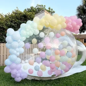 Outdoor Indoor 3 4 5 M Bubble House Kids Party Blow Air Tent Crystal Round Balloon House for Party