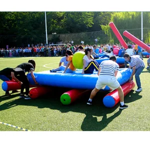 Outdoor Indoor Kids Adults Inflatable Roller Air Cushion Toy Team Building Game Fun Castle for Play