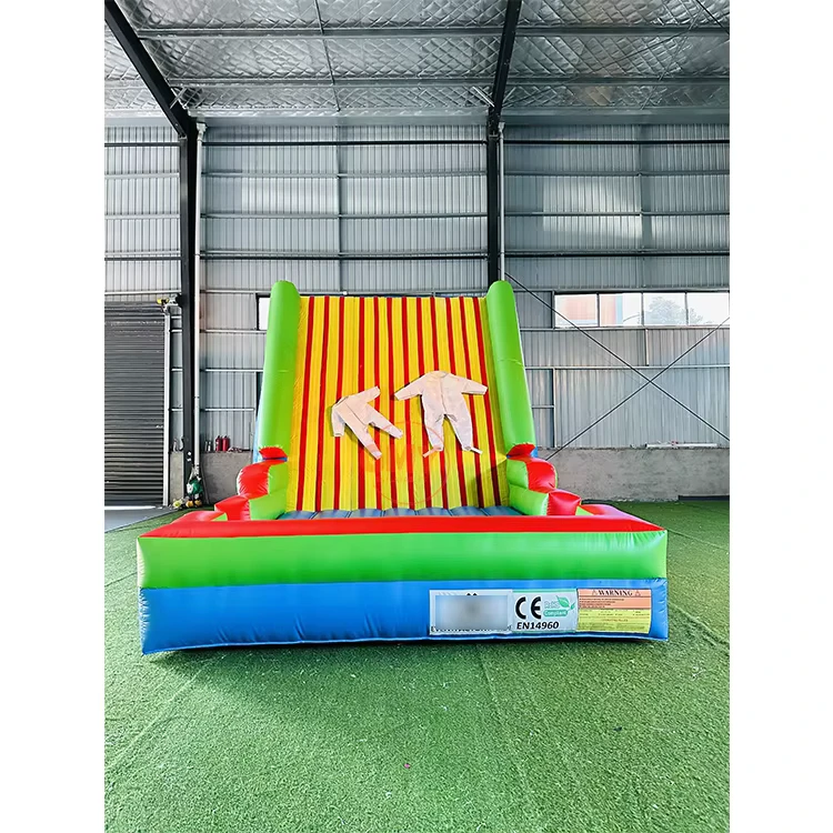 Buiten Binnen Kinderen Plezier Opblaasbare Klittenband Muur voor Feestverhuur