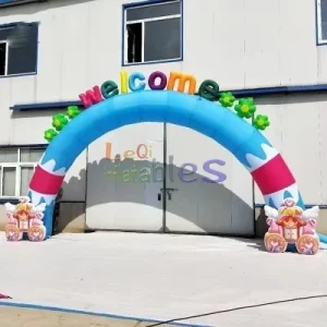 Arco Inflável de Publicidade ao Ar Livre Arcos de Boas-Vindas para Eventos de Festival