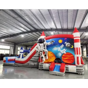 Outdoor Inflatable Bounce Castle Slide Trampoline Combo Manufacturer Direct Kids Playground Party Rental Equipment