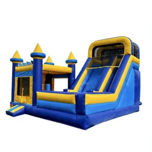 Castillo Inflable de Agua para Niños con Tobogán y Combo de Casa de Juegos Inflable