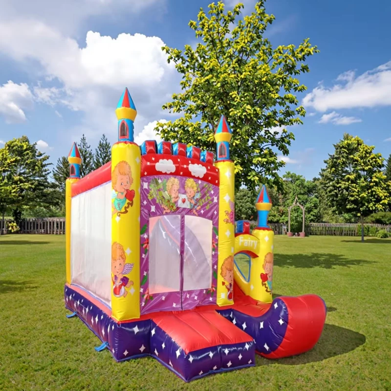 Outdoor aufblasbare Burg Hüpfburg kommerzielle aufblasbare Wasserrutsche Kombi Hüpfhaus für Kinder