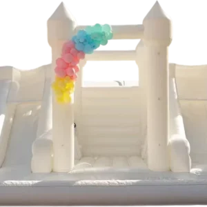 Outdoor Inflatable Castle PVC Party Events and Wedding Bouncing PVC Castle