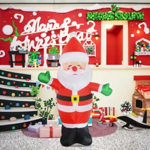 Outdoor Inflatable Christmas LED Lights Reusable 5 FT for Party Decorations & Accessories