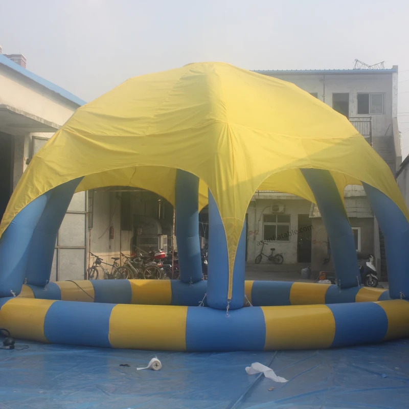 Dôme gonflable de piscine extérieure pour camping et fête en extérieur